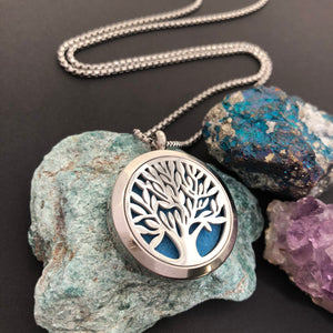 Tree of Life Essential Oil Diffuser Necklace - Diffuser Necklace - AlphaVariable