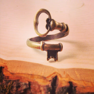 Skeleton Key Ring - base metal ring - AlphaVariable