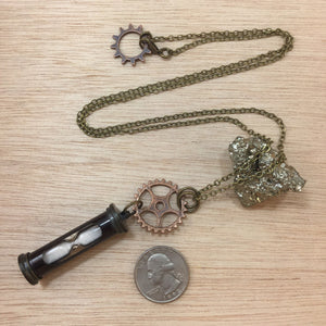 Hourglass Necklace - Necklace - AlphaVariable