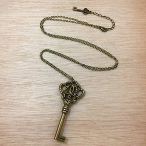 Skeleton Key Necklace - Necklace - AlphaVariable