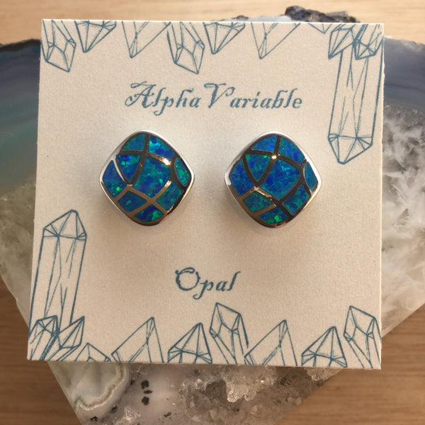 Opal Earrings - Earrings - AlphaVariable