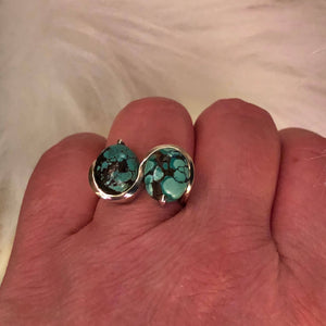 Turquoise Infinity Ring - Ring - AlphaVariable