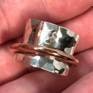 Silver Spinner Ring - Ring - AlphaVariable