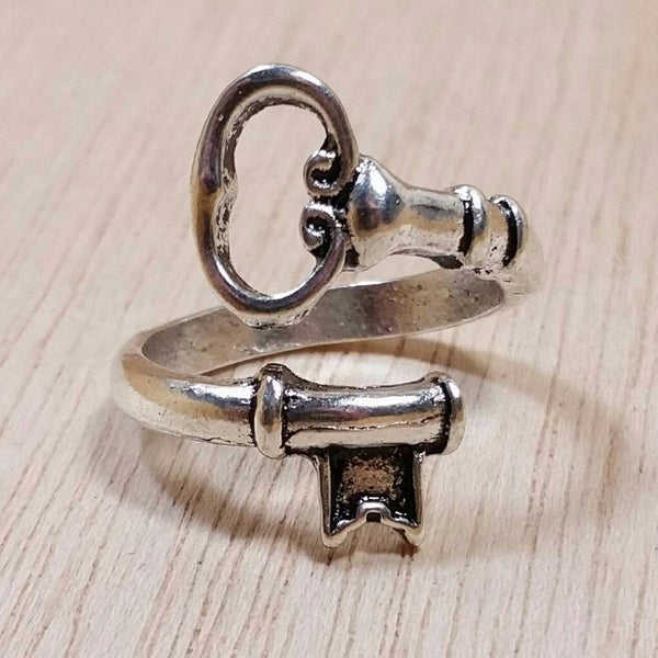 Skeleton Key Ring - base metal ring - AlphaVariable