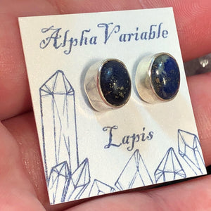 Lapis Earrings -  - AlphaVariable