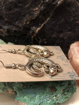 Lizard Earrings - Earrings - AlphaVariable