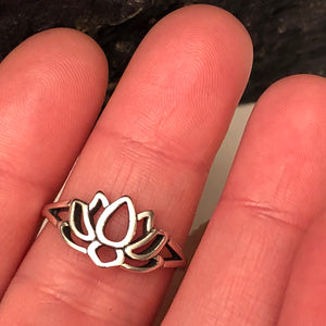 Lotus Flower Ring - Ring - AlphaVariable