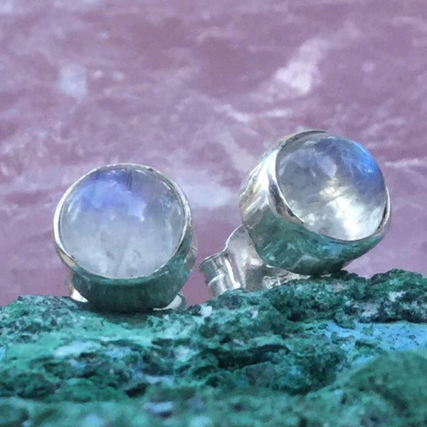 Moonstone Earrings - Earrings - AlphaVariable