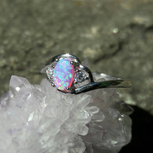 Pink Opal Ring - Ring - AlphaVariable