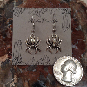 Spider Earrings - Earrings - AlphaVariable