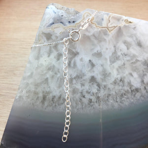 Blue Opal Necklace - Necklace - AlphaVariable