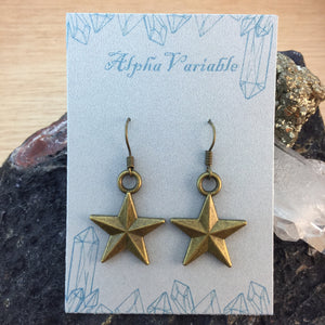 Star Earrings - Earrings - AlphaVariable