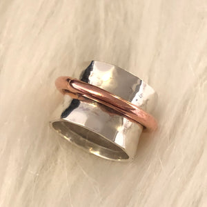 Silver Spinner Ring - Ring - AlphaVariable