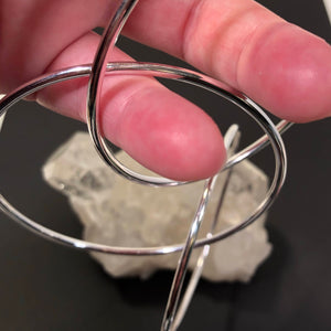 Interlocking Silver Ring Bracelet - Bracelet - AlphaVariable