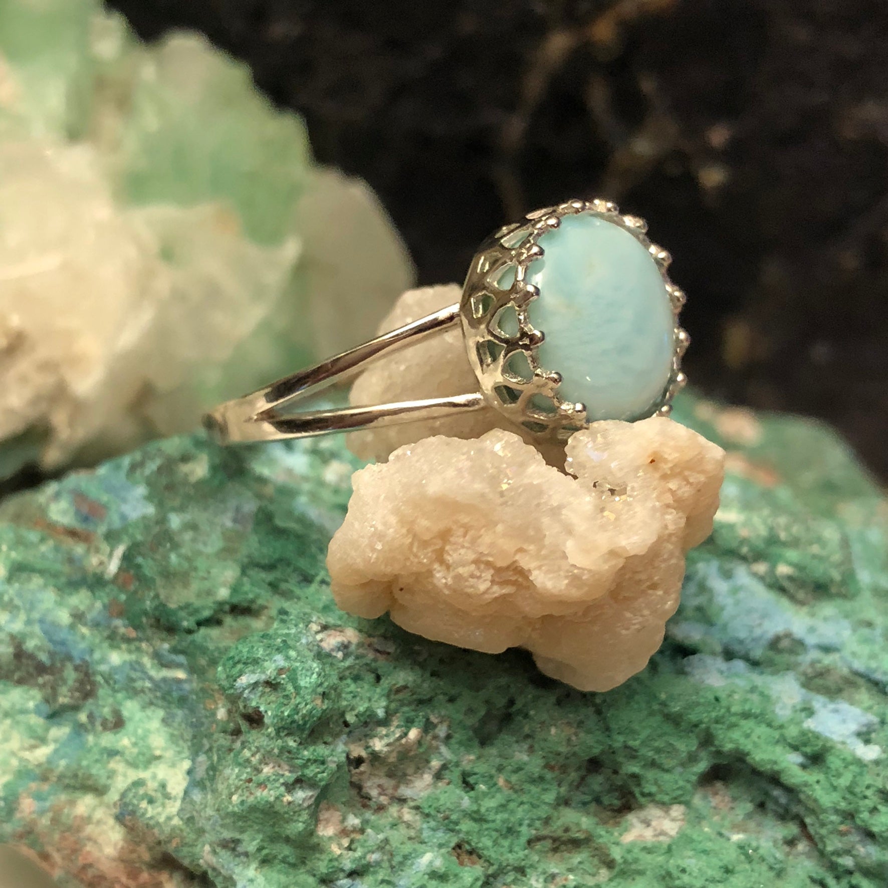 Larimar Ring - Ring - AlphaVariable