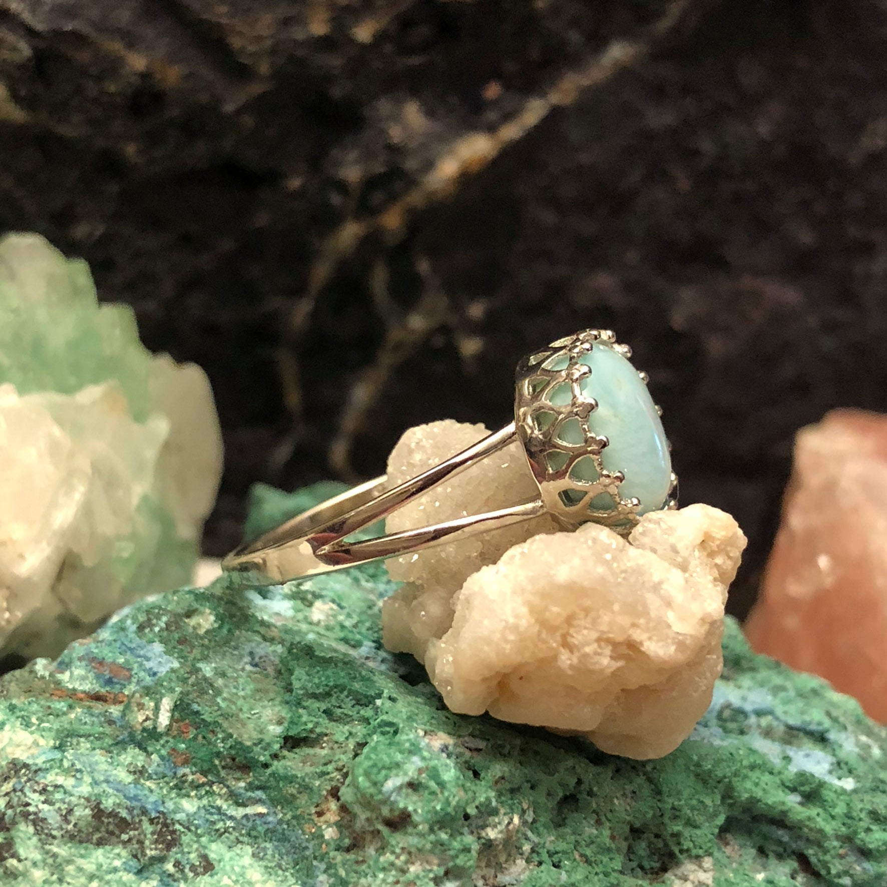 Larimar Ring - Ring - AlphaVariable