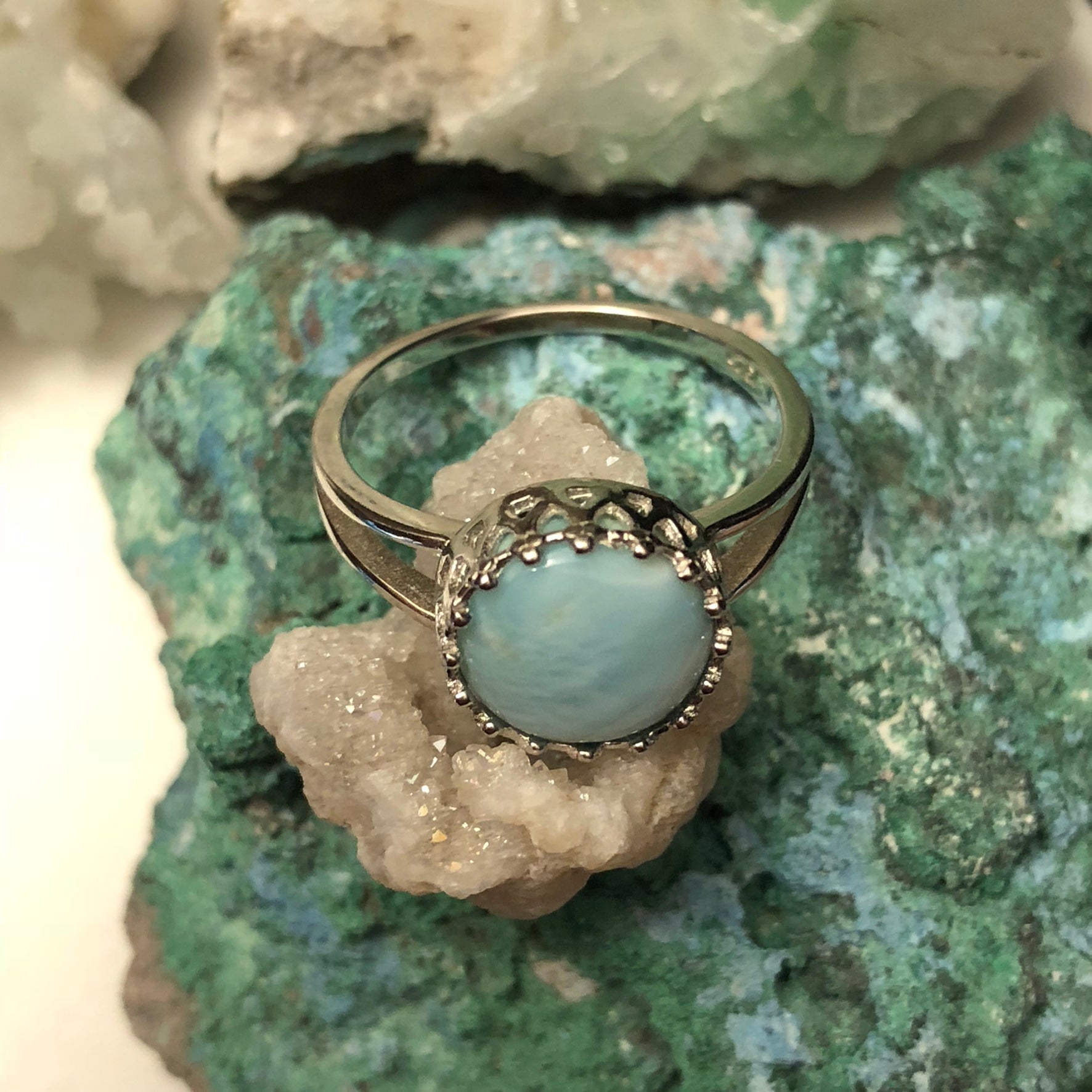 Larimar Ring - Ring - AlphaVariable