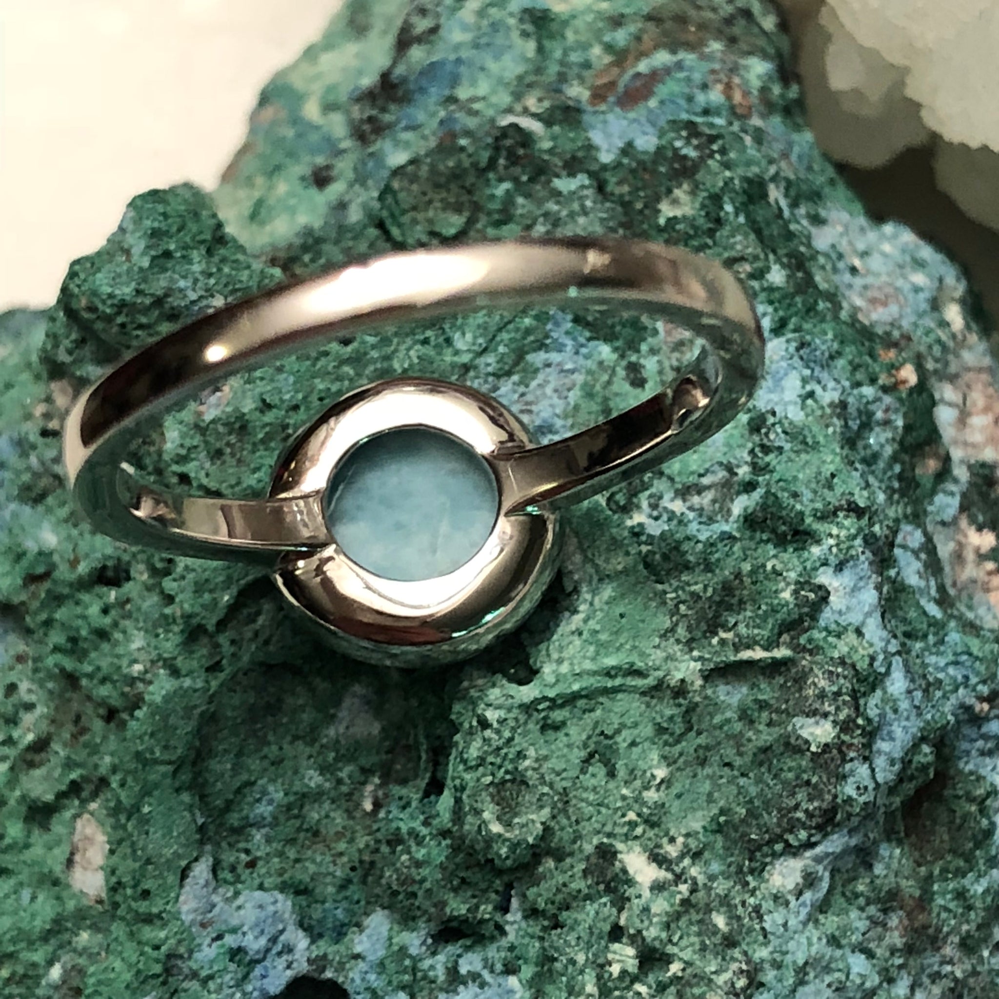 Larimar Ring + Sterling Silver Jewelry + FREE Gift Box + FREE Shipping  Codes - AlphaVariable