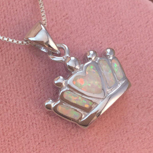 Opal crown necklace -  - AlphaVariable