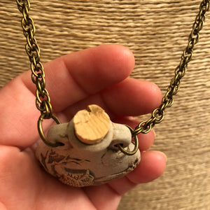 Owl Bottle Necklace - Necklace - AlphaVariable