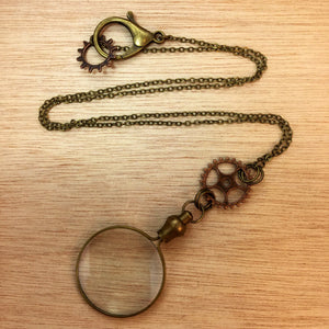 Magnifying Glass Necklace - Necklace - AlphaVariable