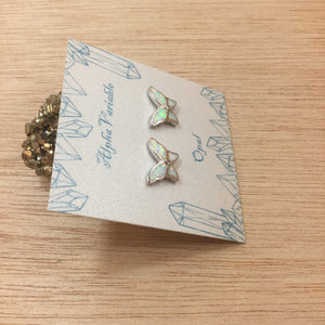 Opal Butterfly Earrings - Earrings - AlphaVariable