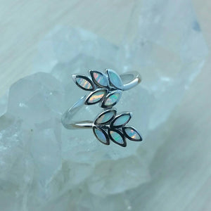 Opal Leaf Ring - Ring - AlphaVariable