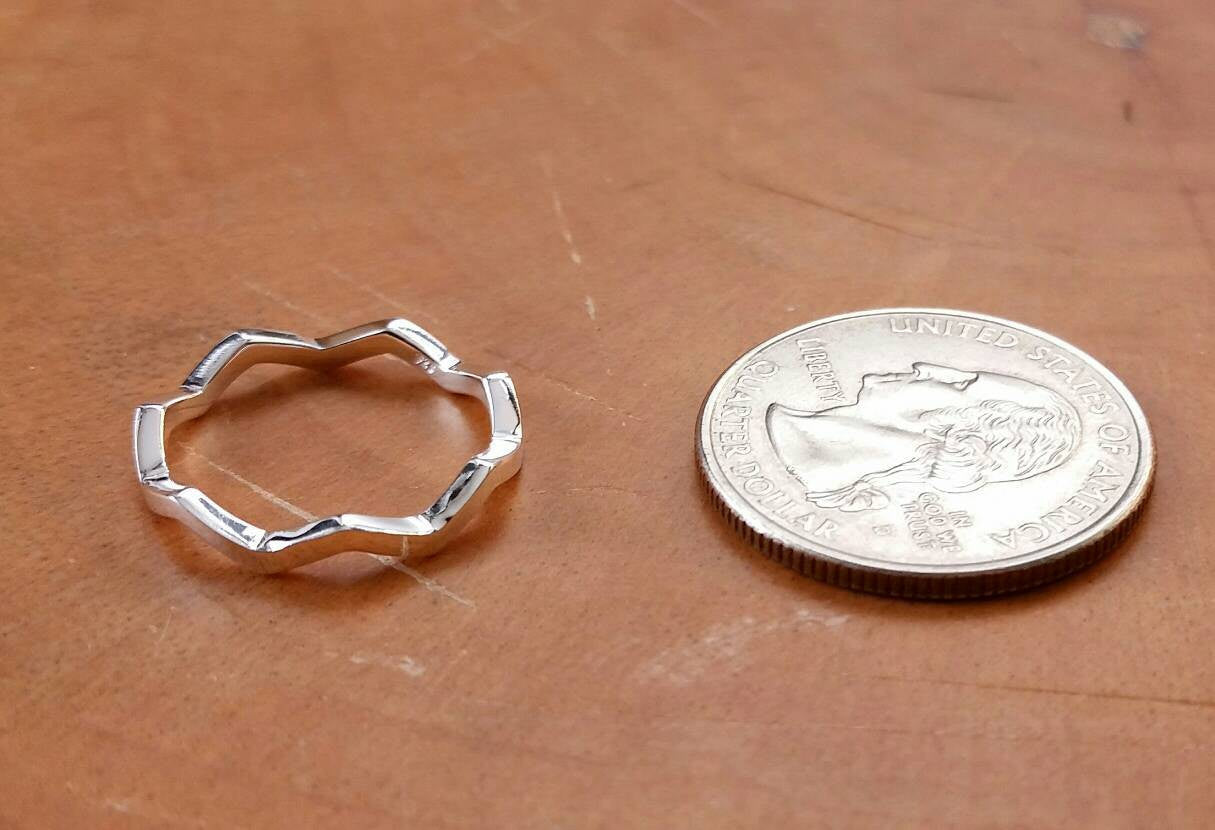 Zig Zag Ring - Ring - AlphaVariable