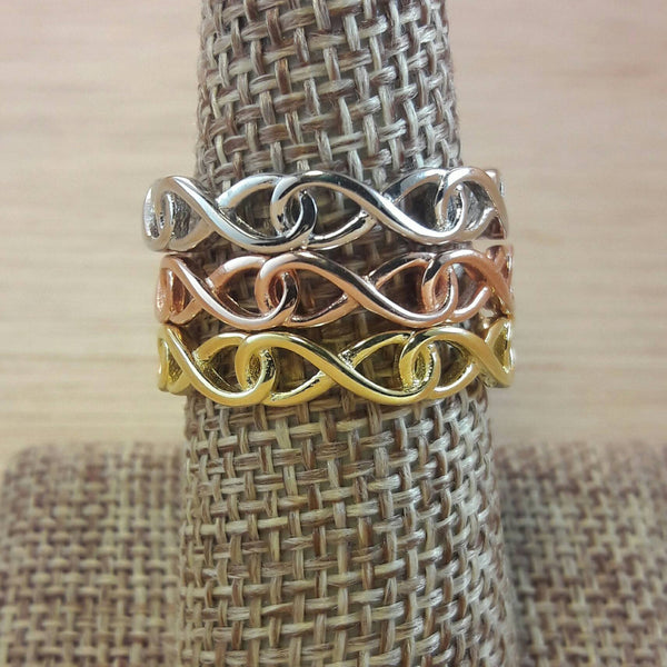 Gold Infinity Ring - Ring - AlphaVariable