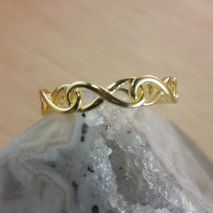 Gold Infinity Ring - Ring - AlphaVariable