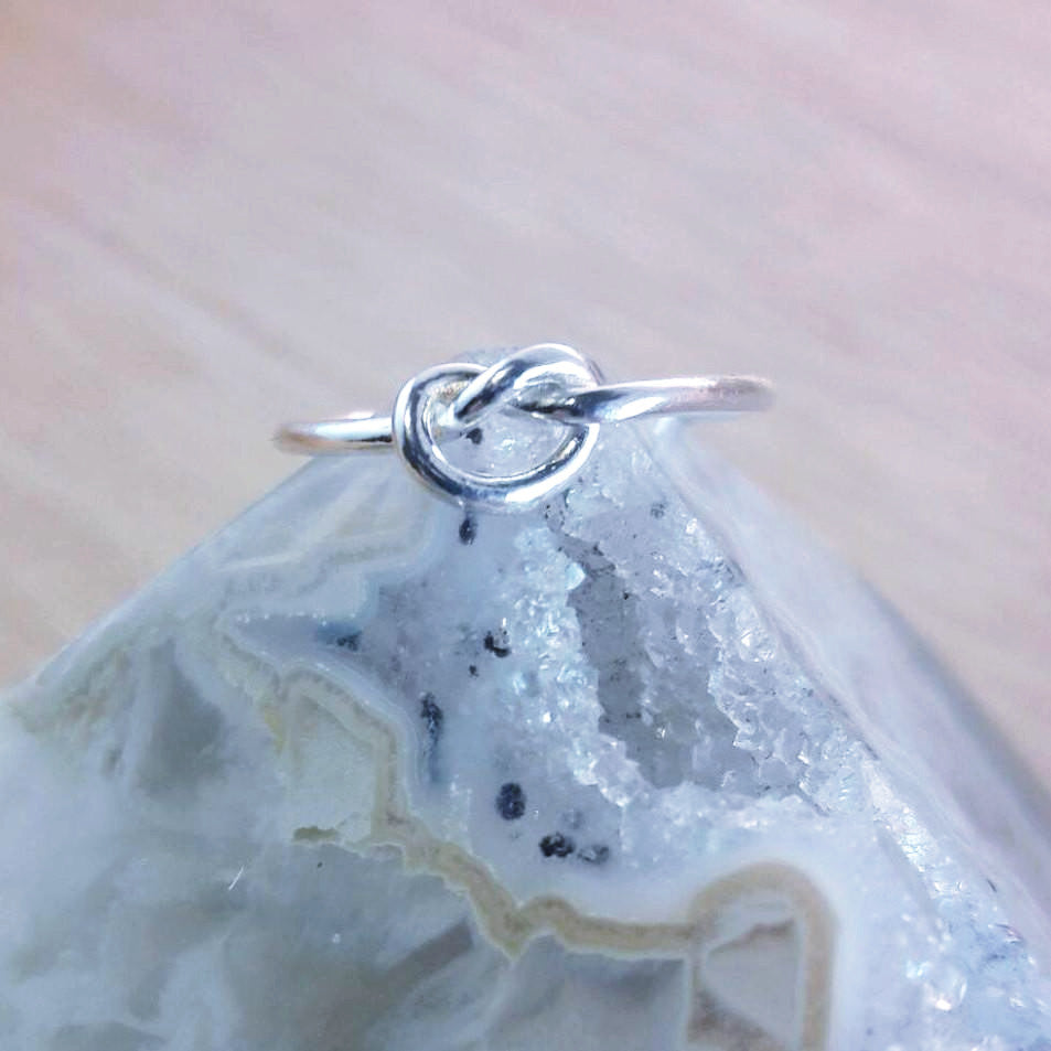 Silver Knot Ring - Ring - AlphaVariable