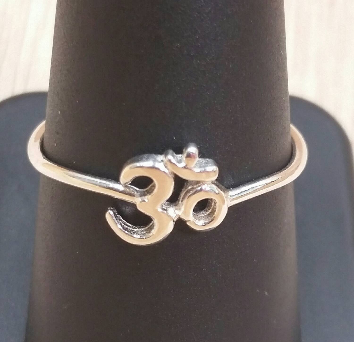 Buy Silver Om Ring, Meditation Ring, Chunky Ring, Silver Yoga Ring,  Buddhist Ring, Silver Ohm Ring, Symbolic Ring, Om Symbol Ring, Ohm Ring  Online in India - Etsy