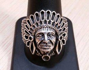 Native American Indian Chief Ring - Ring - AlphaVariable