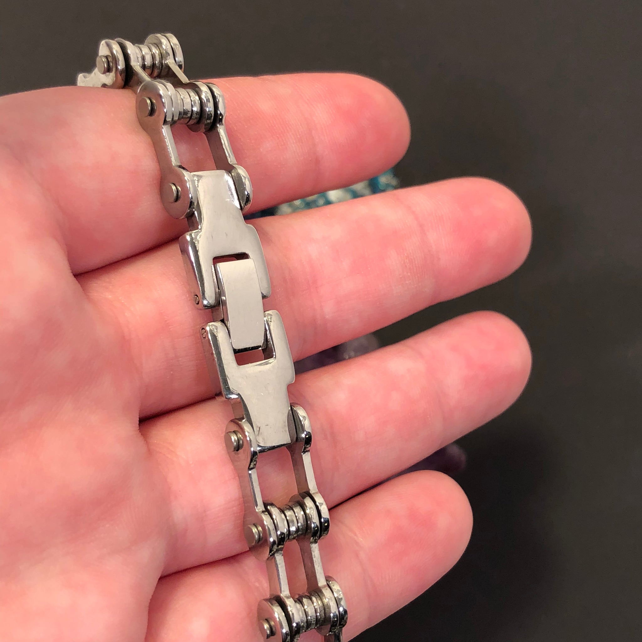 Gold Stainless Steel Bracelet, Size: Variable