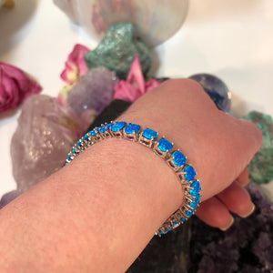 Blue Opal Bracelet - Bracelet - AlphaVariable