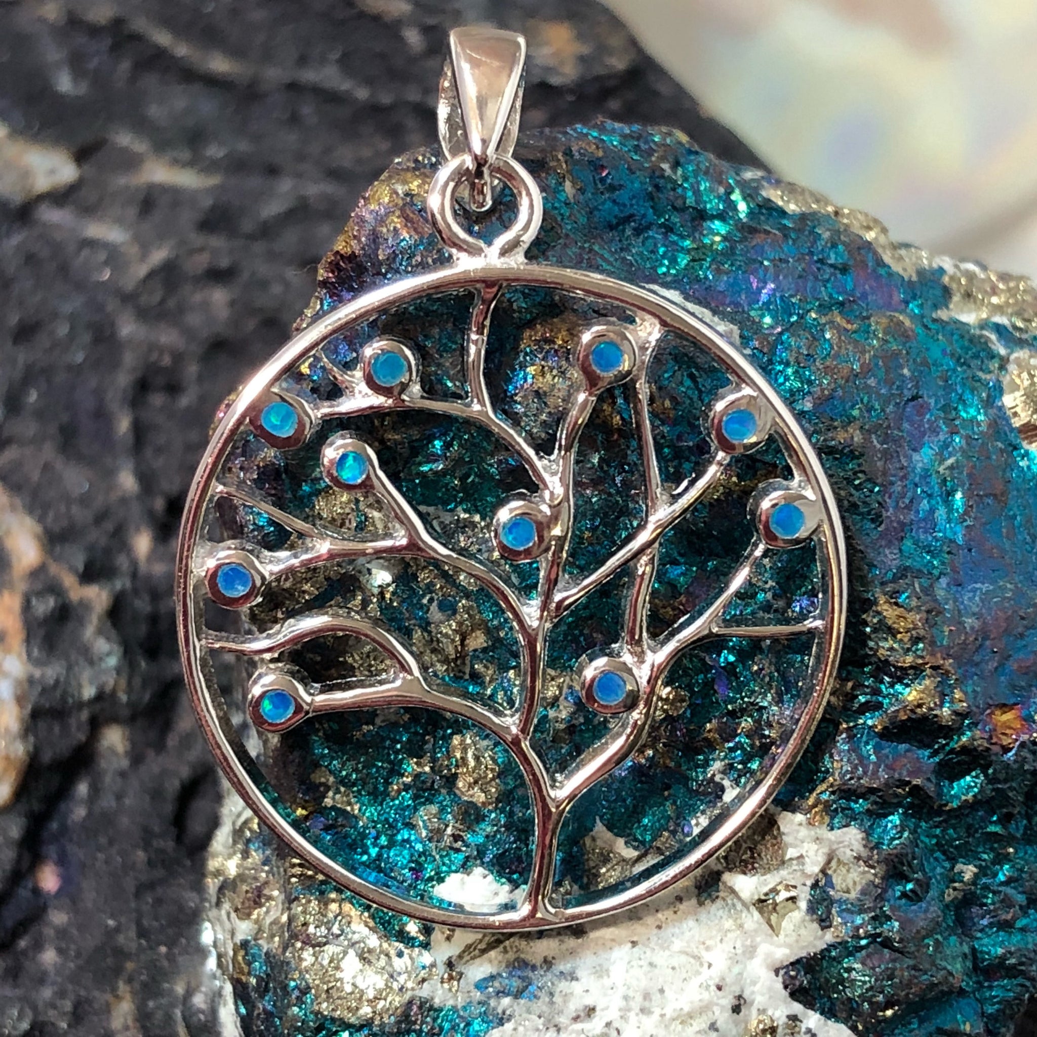 Tree of Life Necklace Sterling Silver Jewelry Free