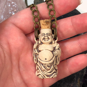 Buddha Bottle Necklace -  - AlphaVariable