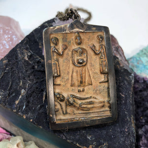 Buddhist Prayer Necklace - Necklace - AlphaVariable