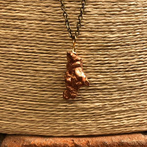 Copper Nugget Necklace - Necklace - AlphaVariable