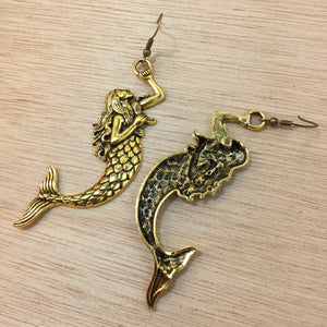 Mermaid Earrings - Earrings - AlphaVariable