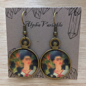 Frida Kahlo Earrings - Earrings - AlphaVariable