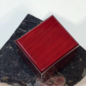 Triple Stone Ring + Cherry Wood Gift Box - Ring - AlphaVariable