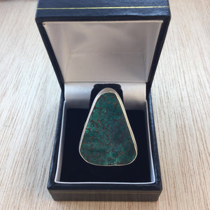 Triangle Turquoise Ring - Ring - AlphaVariable