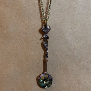 Mermaid Spoon Necklace -  - AlphaVariable