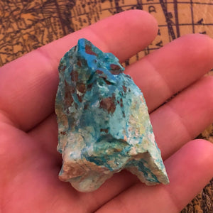 Chrysocolla Crystal -  - AlphaVariable