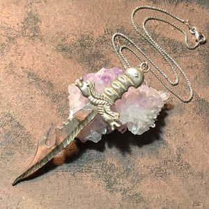 Vintage Sword Necklace -  - AlphaVariable