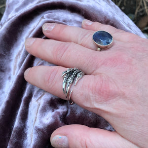 Sterling Silver Sapphire Ring -  - AlphaVariable