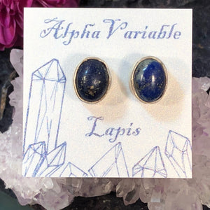 Lapis Earrings -  - AlphaVariable