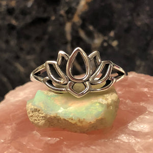 Lotus Flower Ring - Ring - AlphaVariable