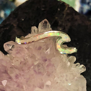 opal wave ring - Ring - AlphaVariable